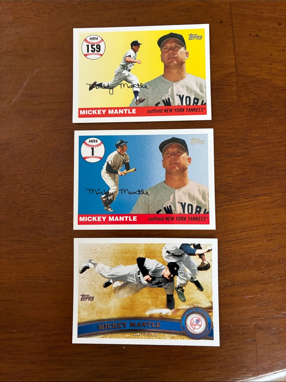 10 Card Mickey Mantle Lot - Picture 6 of 7